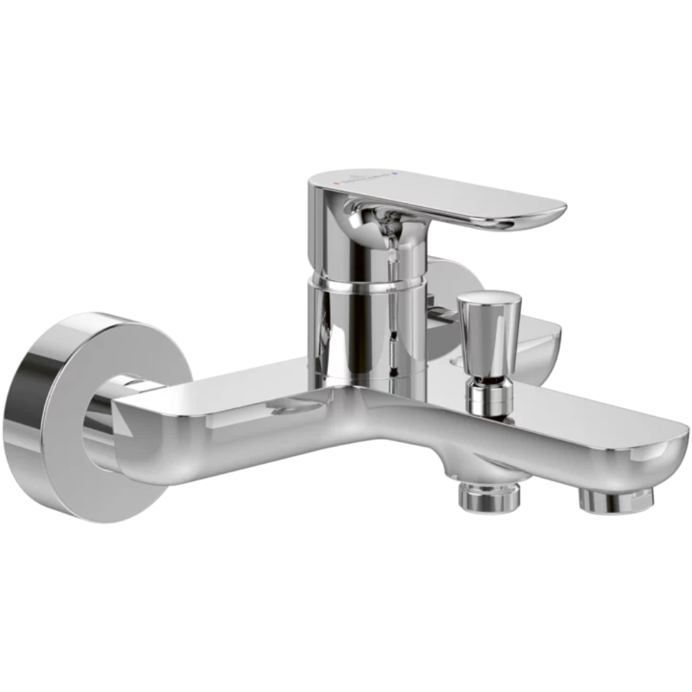 Mitigeur bain douche mécanique VILLEROY ET BOCH O novo Chrome TVT10400100061 | Batinea