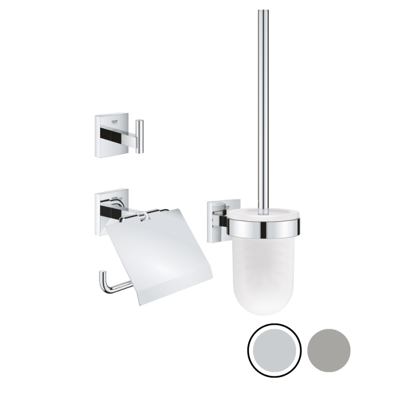 ensemble d'accessoires 3-in-1 pour WC GROHE Start Cube