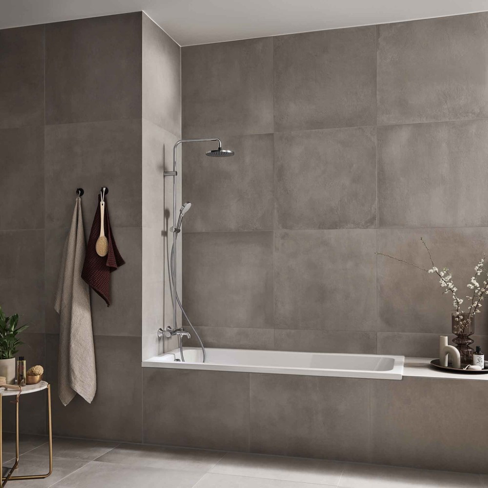 Visuel d'ambiance 3 de la Colonne bain douche thermostatique HANSGROHE Vernis Blend 200 chromé