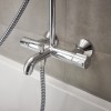 Visuel d'ambiance 4 de la Colonne bain douche thermostatique HANSGROHE Vernis Blend 200 chromé