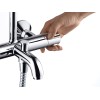 Visuel d'ambiance 5 de la Colonne bain douche thermostatique HANSGROHE Vernis Blend 200 chromé