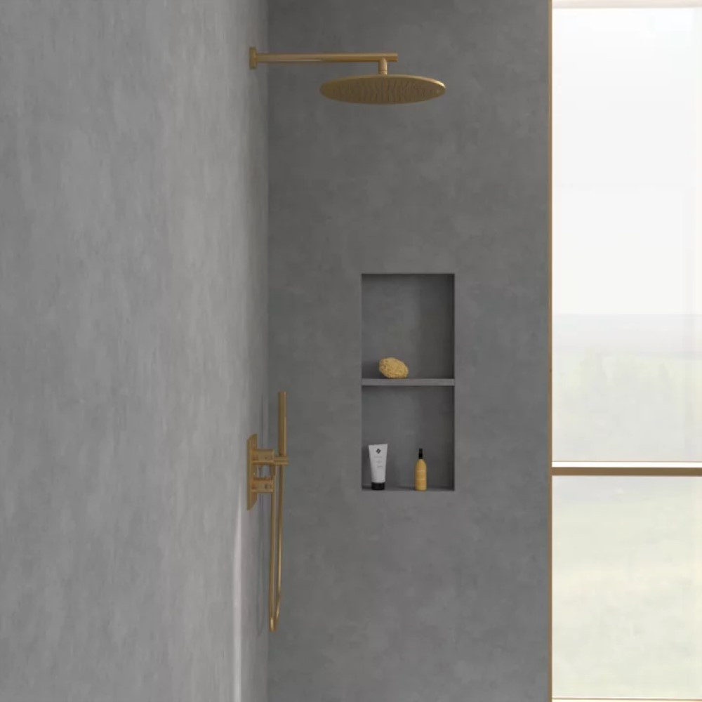 Mitigeur thermostatique encastré 2 voies VILLEROY ET BOCH Universal Taps & Fittings rectangle | Batinea