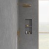 Mitigeur thermostatique encastré 2 voies VILLEROY ET BOCH Universal Taps & Fittings rectangle | Batinea
