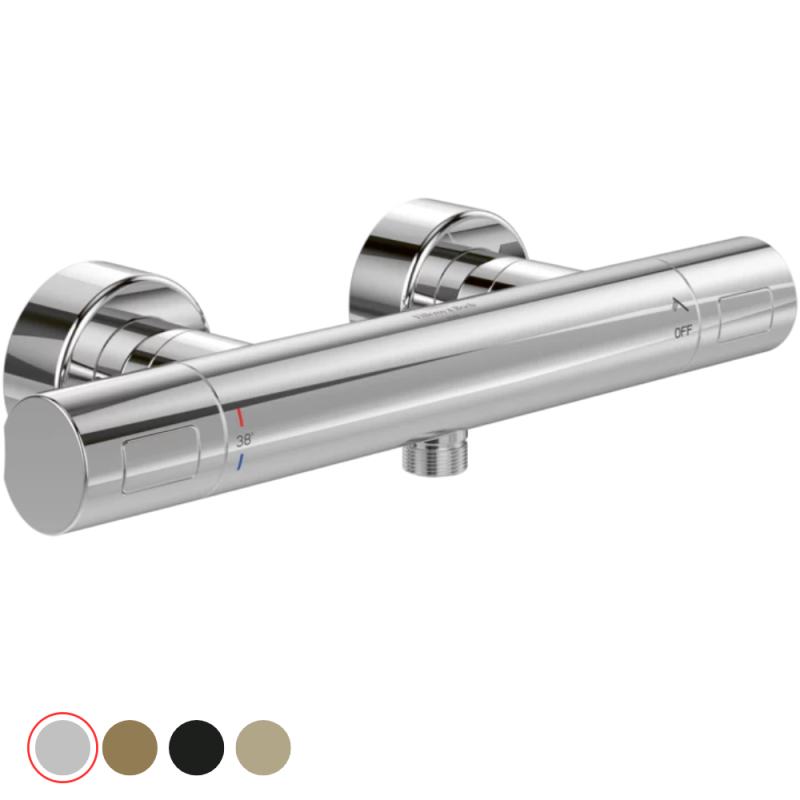 Mitigeur douche thermostatique VILLEROY ET BOCH Universal Taps & Fittings rond | Batinea