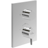 Façade robinet encastré thermostatique 2 sorties VILLEROY ET BOCH Conum