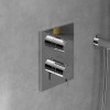 Façade robinet encastré thermostatique 2 sorties VILLEROY ET BOCH Conum