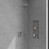 Façade robinet encastré thermostatique 2 sorties VILLEROY ET BOCH Conum
