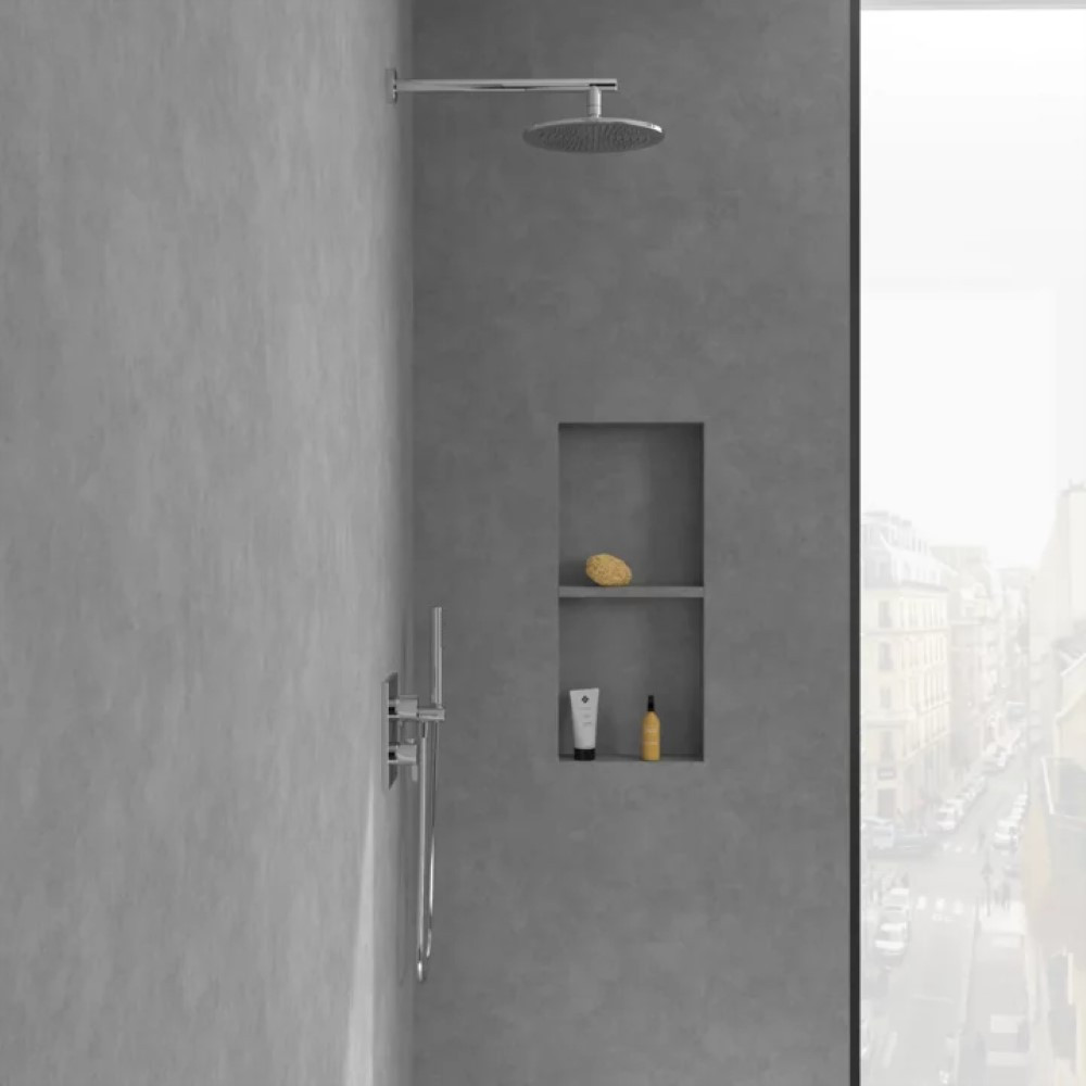 Façade robinet encastré thermostatique 2 sorties VILLEROY ET BOCH Conum