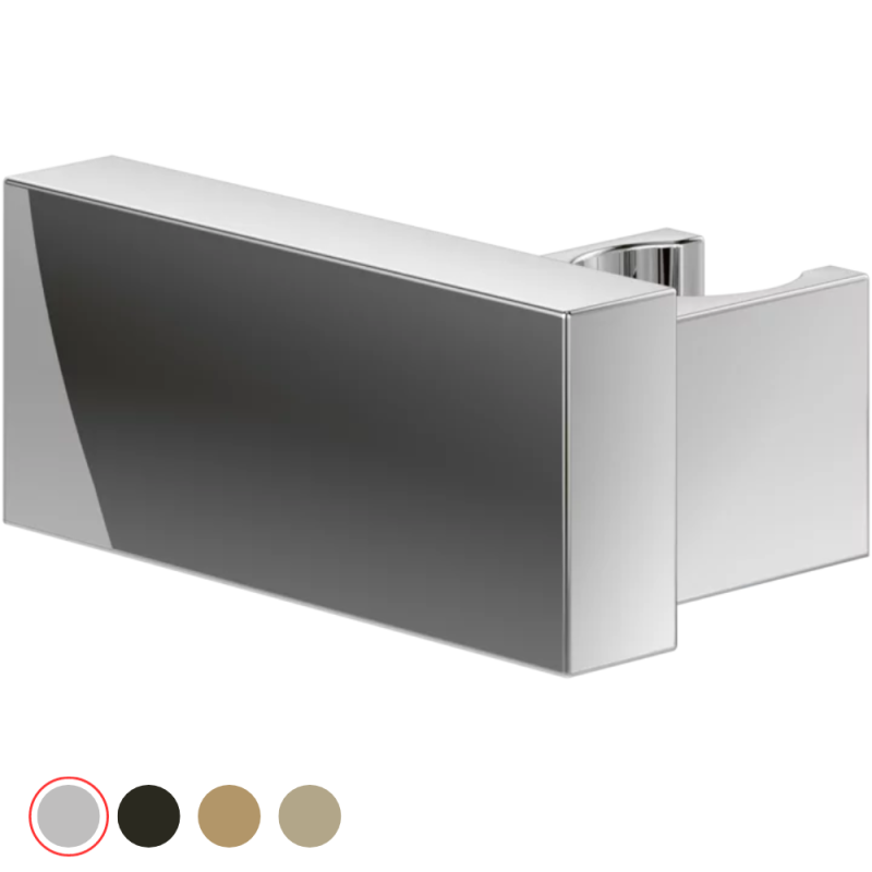 Support mural fixe pour douchette VILLEROY ET BOCH Universal Showers rectangle | Batinea