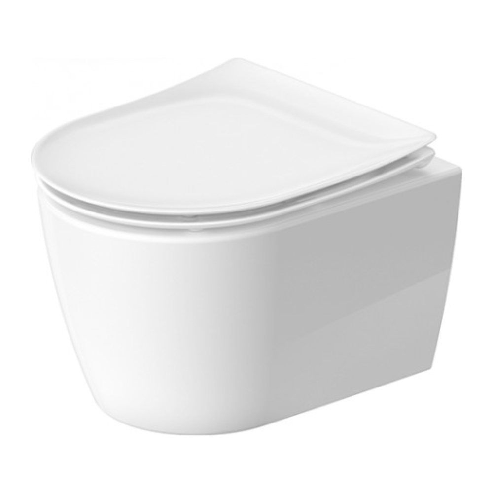 WC suspendu sans bride DURAVIT Soleil by Starck avec abattant frein de chute