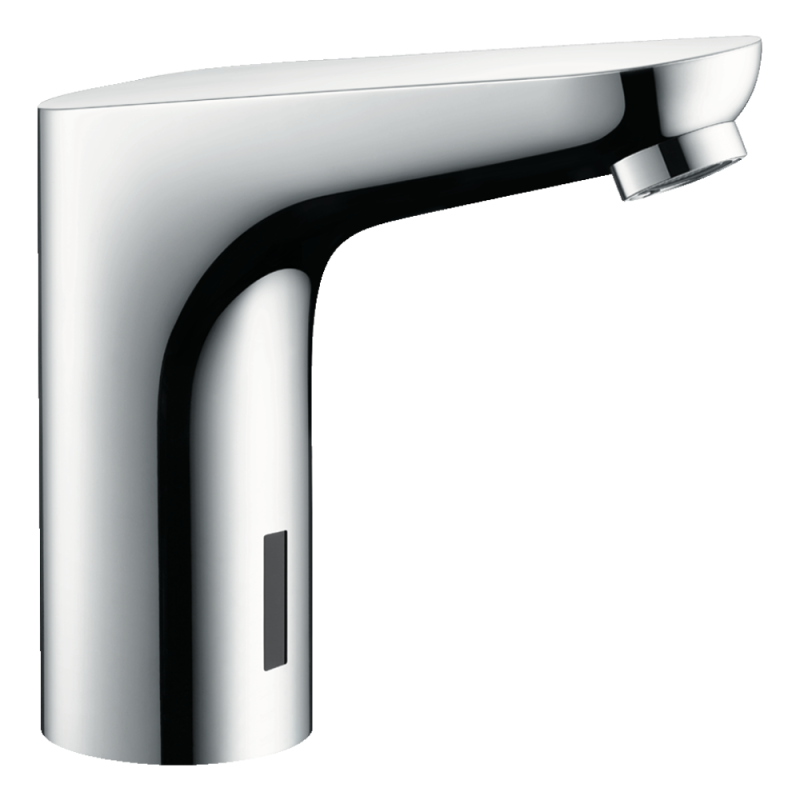 lavabo électronique sans manette de réglage de température sur batterie chromé HANSGROHE