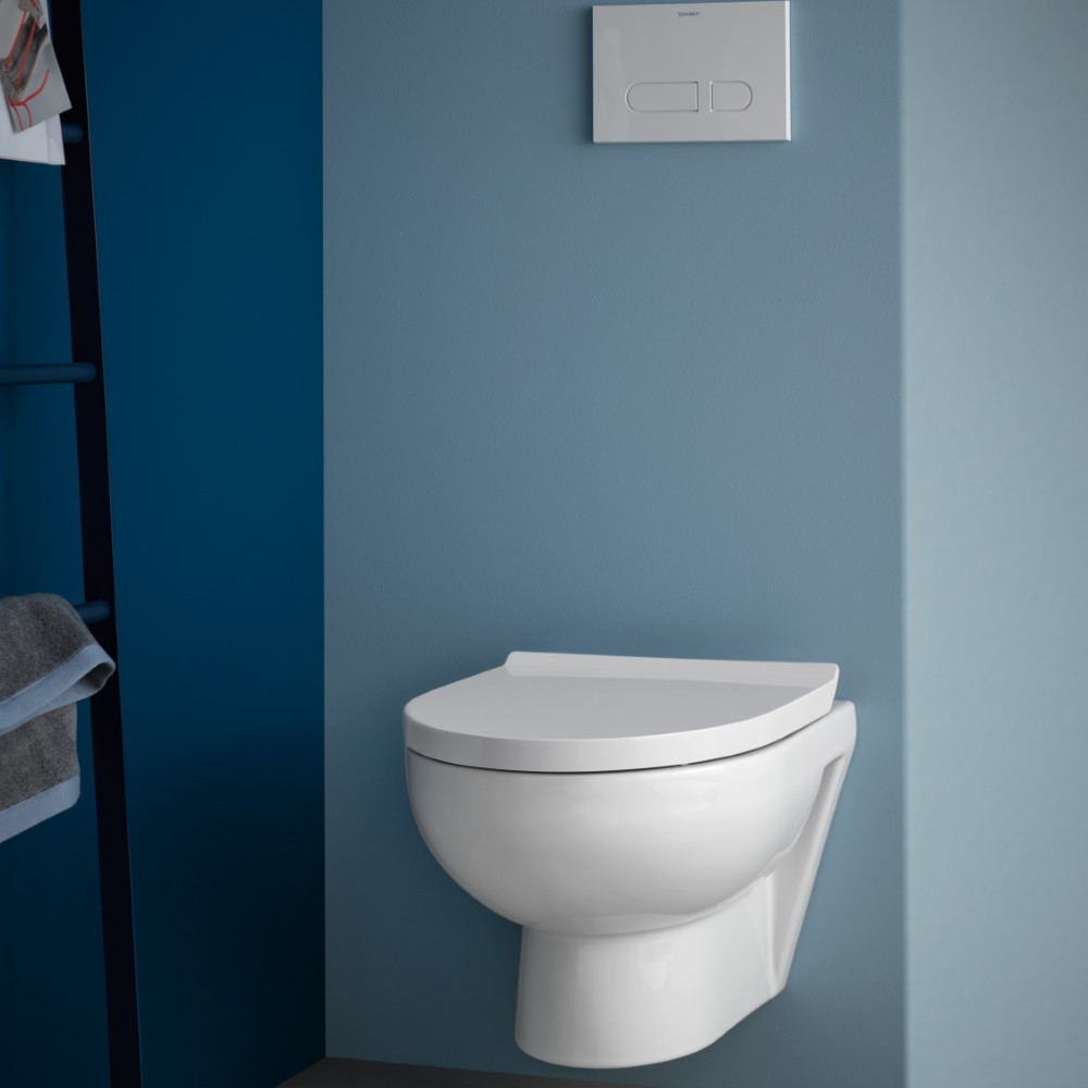WC suspendu sans bride DURAVIT Duravit No.1 avec abattant frein de chute