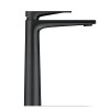 Mitigeur lavabo taille XL DURAVIT Tulum Freshstart noir mat sans tirette ni vidage