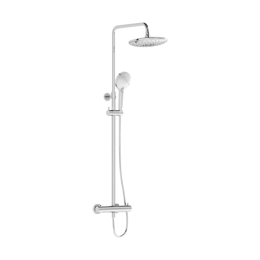 Colonne de douche VITRA Aquaheat Bliss 240 chromé