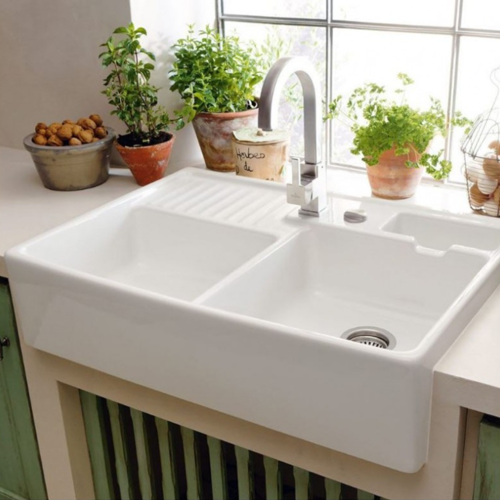 Evier cuisine VILLEROY ET BOCH Tradition Evier timbre office Villeroy et Boch Tradition | Batinea