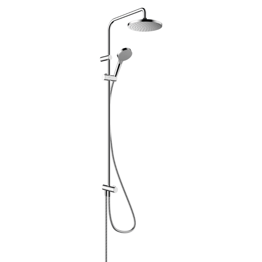 Colonne de douche ou bain douche sans mitigeur HANSGROHE Vernis Blend 200 EcoSmart | Batinea