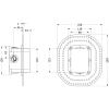 dimensions du mitigeur TVS10335200061