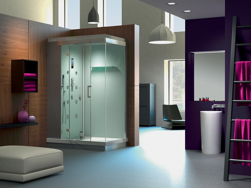 Cabine douche hydromassante hammam batinea