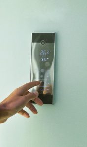 clavier tactile hammam cabine douche batinea