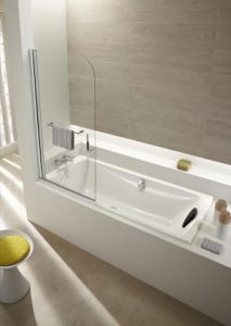 pare baignoire salle de bain douche batinea