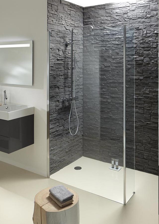 Paroi douche verre transparent jacob delafon Contra