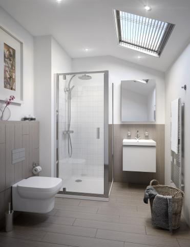 Salle de bain lumineuse