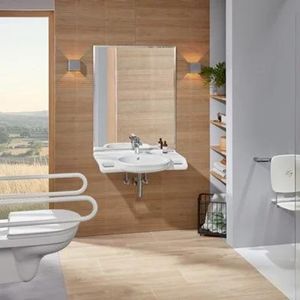 lavabo personne en mobilité réduite
