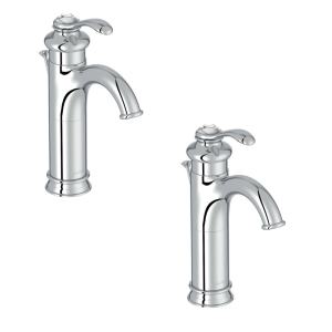 robinet double vasque