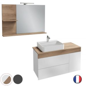 meuble vasque miroir