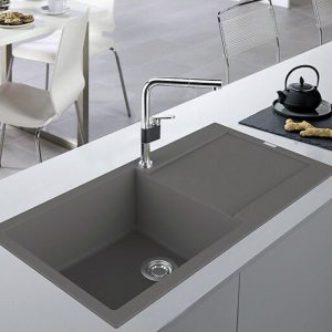 Evier Fragranit taupe XXL