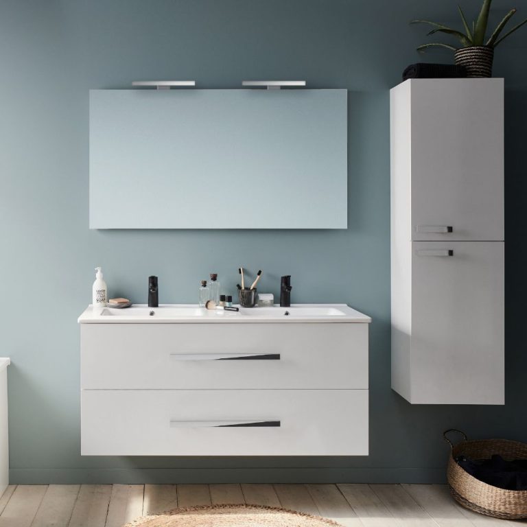 meuble vasque miroir