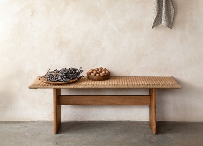 meubles artisanaux banc bois