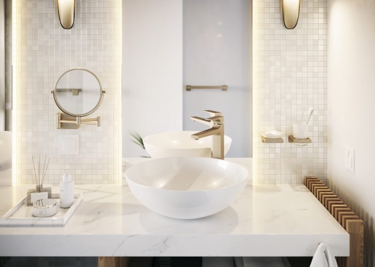 robinetterie bronze brossé hansgrohe