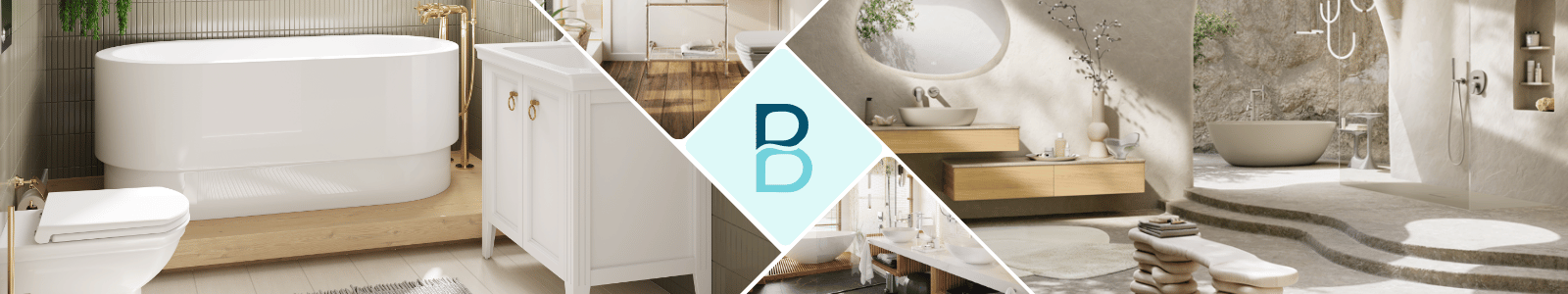 salle de bain avec une marche