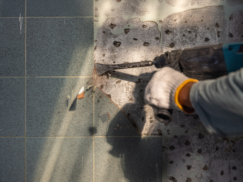 Comment retirer les carreaux de carrelage