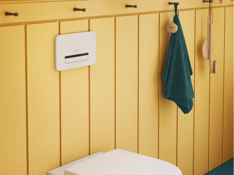 salle de bain bois Vitra