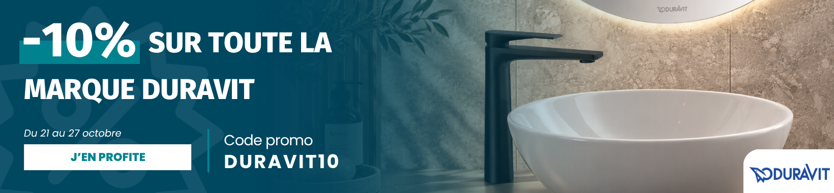 banniere -10 duravit