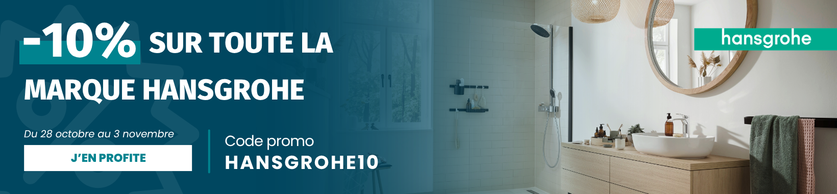 bannière -10 hansgrohe
