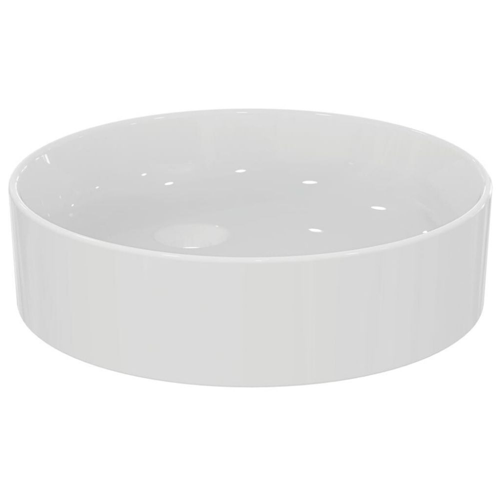 Vasque ronde à poser Idéal Standard 45 cm Conca blanche