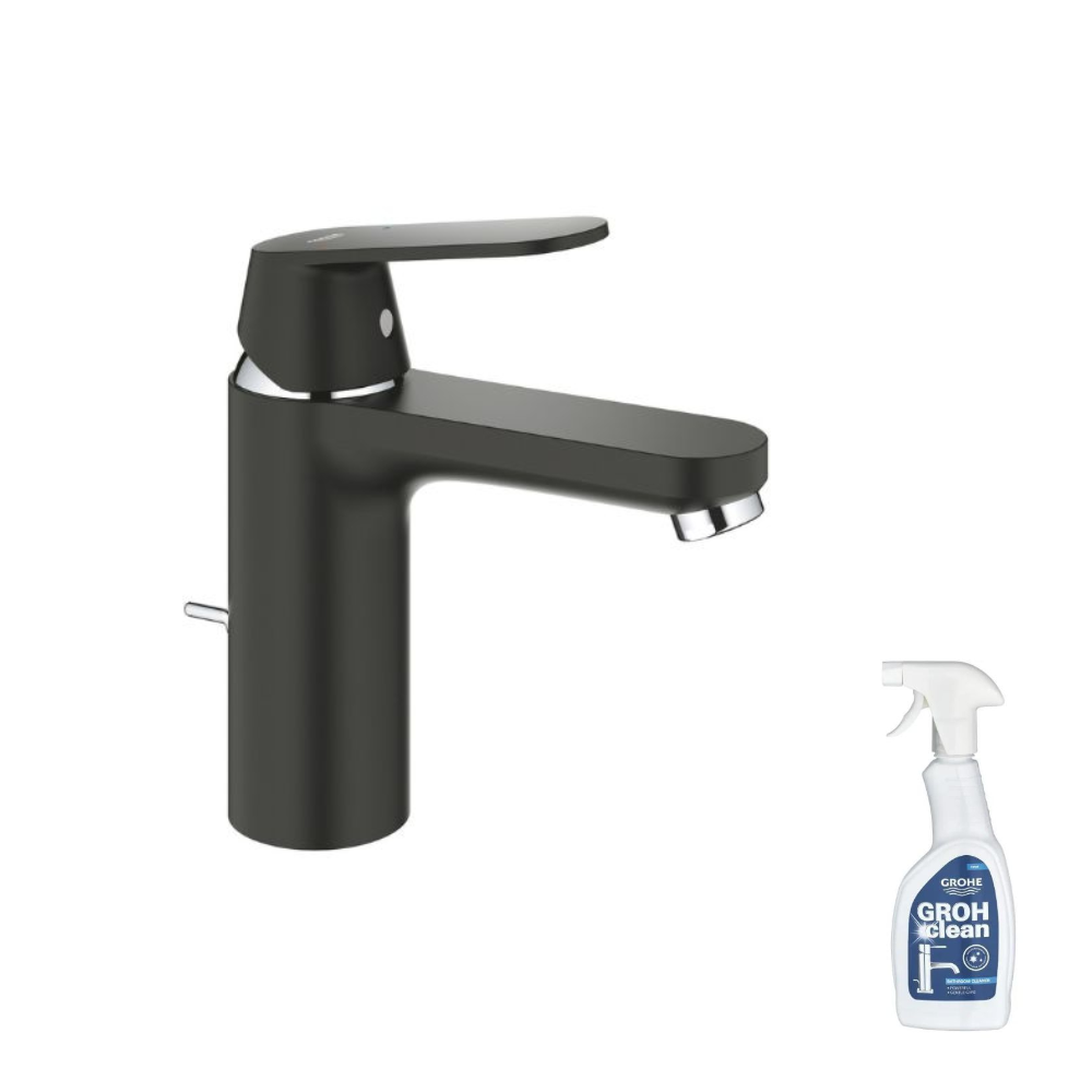 Mitigeur lavabo Grohe Eurosmart Cosmopolitan taille M + Nettoyant robinetterie Grohe GroheClean 