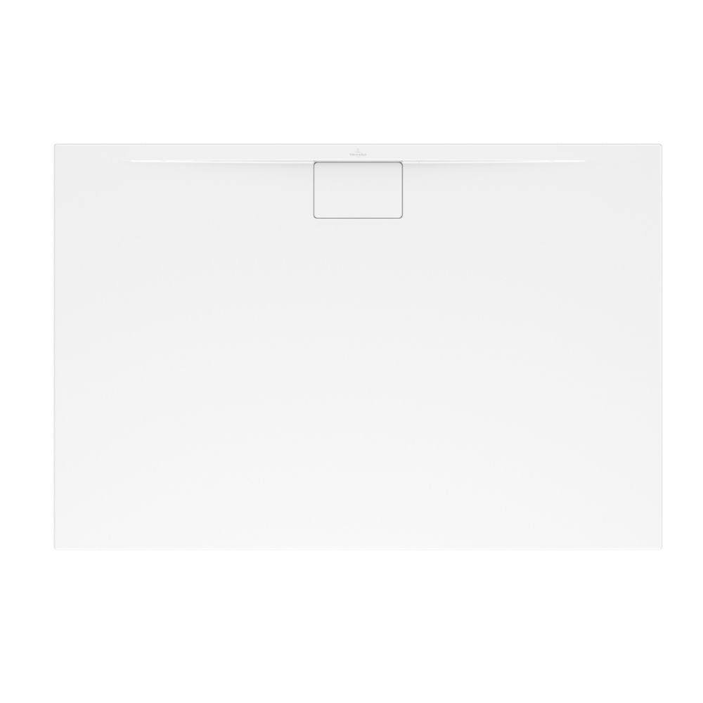 Receveur douche 160 x 90 cm Villeroy et Boch Architectura Metalrim 1,5 cm - blanc