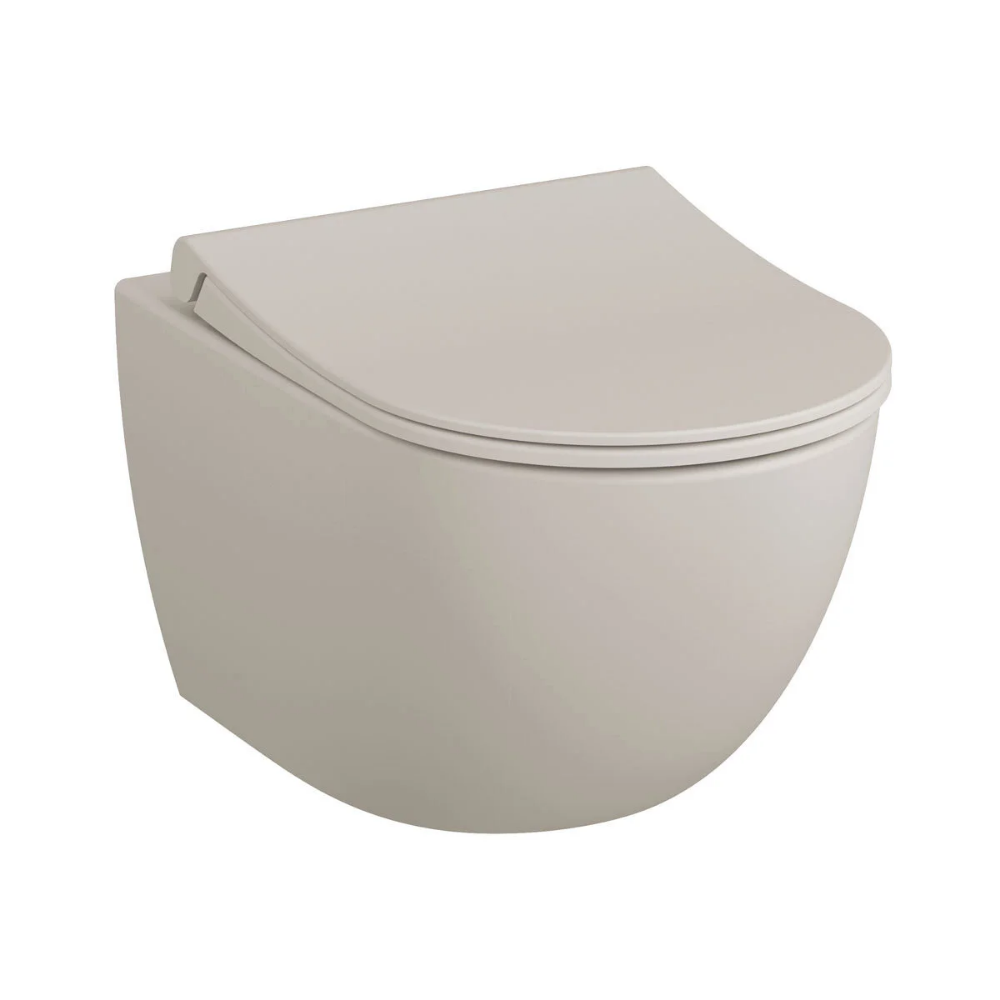 Infinity Goods Abattant WC en Bamboe Terry - Abattant WC avec Couvercle -  Fermeture