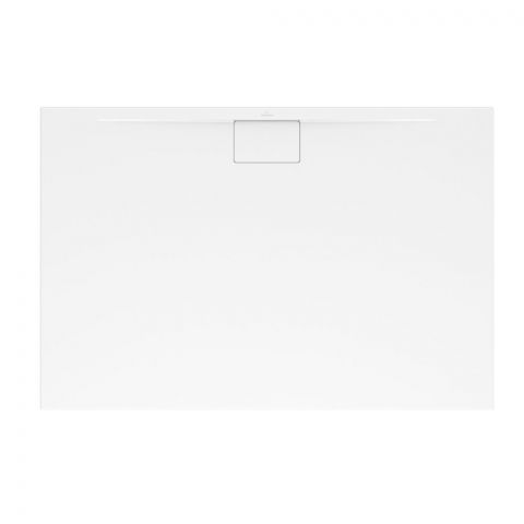 Receveur douche antiderapant 180 x 90 cm Villeroy et Boch Architectura Metalrim 4,8 cm - blanc