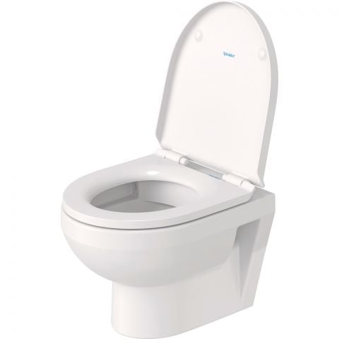WC suspendu compact sans bride DURAVIT Duravit No.1 avec abattant frein de chute