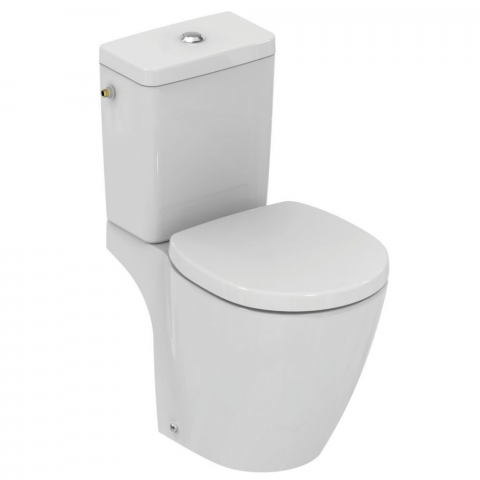 Pack WC avec abattant frein chute Ideal Standard Connect space fond blanc 