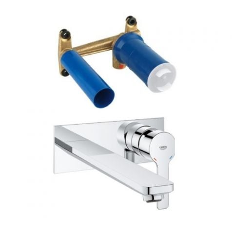 Robinet Grohe - Robinet mural salle de bain - Grohe Lineare Taille  L