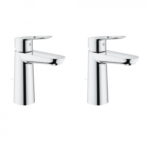 lots de 2 Robinet lavabo Grohe - BauLoop Grohe Taille M - Batinea - OGS Distribution