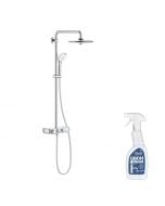 26509000_48166000    Colonne douche Grohe Euphoria SmartControl 260 Mono 3 jets + Nettoyant robinetterie Grohe GroheClean