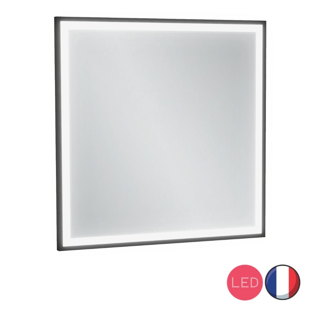 Miroir de salle de bain JACOB DELAFON Allure, carré | LED