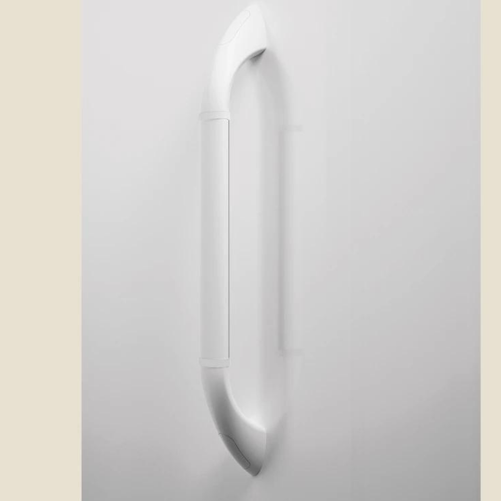 Barre de maintien kinedo verticale blanc a visser 45 cm